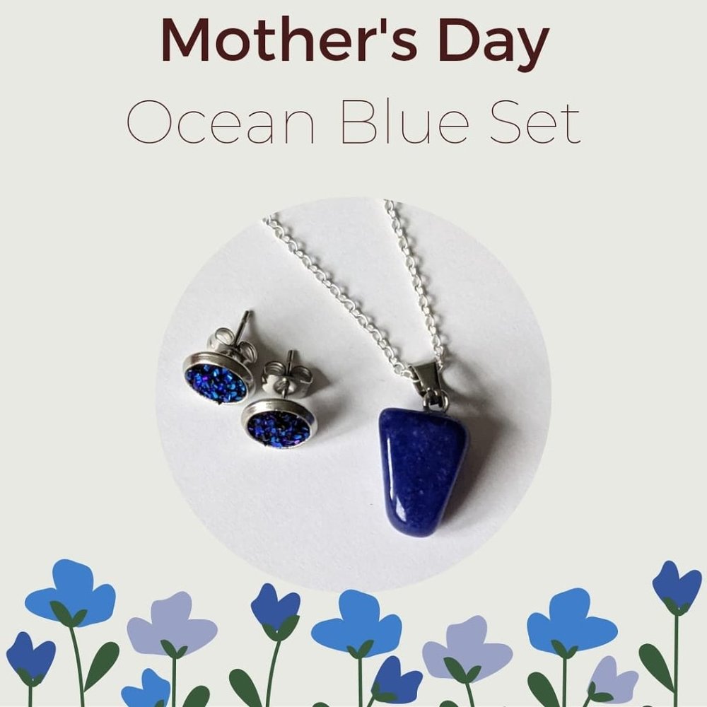 Earring and Necklace Set for Mother's Day